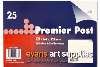 C5 Peel & Seal Envelopes - White