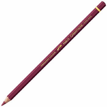 Caran D'Ache Pablo Water-Resistant Coloured Pencil - Dark Carmine 089