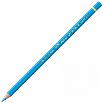Caran D'Ache Pablo Water-Resistant Coloured Pencil - Light Blue 161