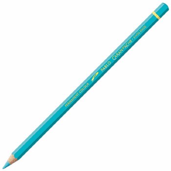 Caran D'Ache Pablo Water-Resistant Coloured Pencil - Turqoise Blue 171
