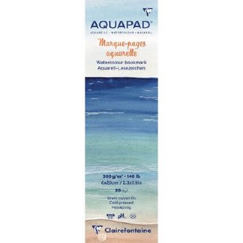 Clairefontaine Aquapad Bookmark 6x20cm 300gsm