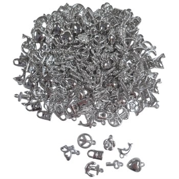 Charm Beads Silver - 200s