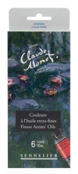 Sennelier x Claude Monet Oil Set 6x10ml