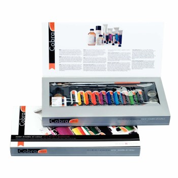 Cobra Artist Water-Mixable Oil Value Pack 10x40ml + Accessories