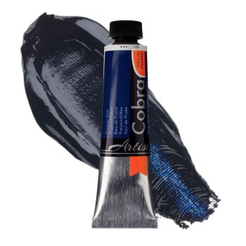 Cobra Artist Water-Mixable Oil Colour 40ml Prussian Blue 508