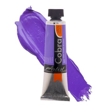 Cobra Artist Water-Mixable Oil Colour 40ml Violet 536