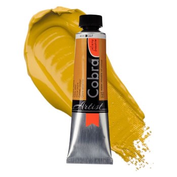 Cobra Artist Water-Mixable Oil Colour 40ml Yellow Ochre 227