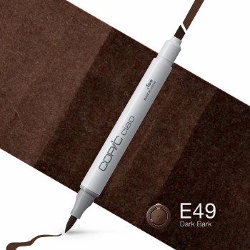 Copic Ciao E49 Dark Bark