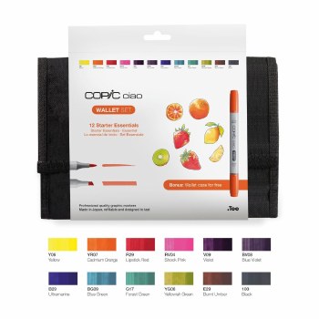Copic Ciao Set - 12 Starter Essentials