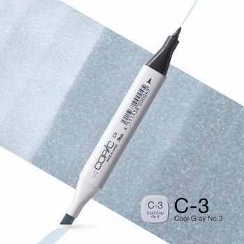 Copic Classic C3 Cool Gray 3