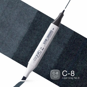 Copic Classic C8 Cool Gray 8