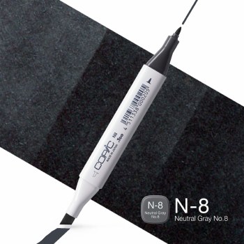 Copic Classic N8 Neutral Gray 8