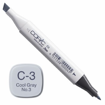 Copic Classic C3 Cool Gray 3