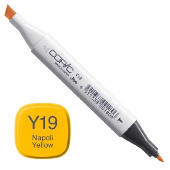 Copic Classic Y19 Napoli Yellow