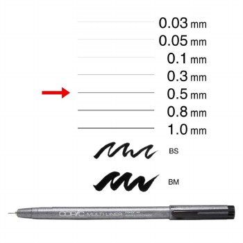 Copic Multiliner Classic 0.5mm