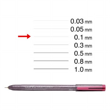 Copic Multiliner Pink 0.1mm