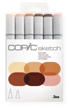 Copic Sketch 6pc Set Portrait