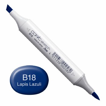 Copic : Ciao Marker : Lapis Lazuli (B18)