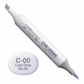Copic Sketch C00 Cool Gray 00