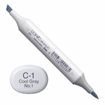 Copic Sketch C1 Cool Gray 1