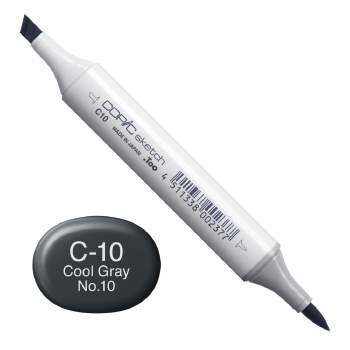 Copic Sketch C10 Cool Gray 10