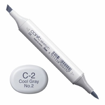 Copic Sketch C2 Cool Gray 2