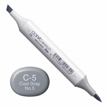 Copic Sketch C5 Cool Gray 5