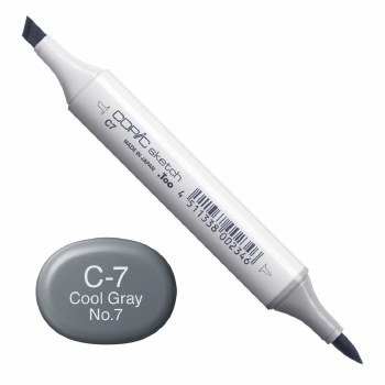 Copic Sketch C7 Cool Gray 7