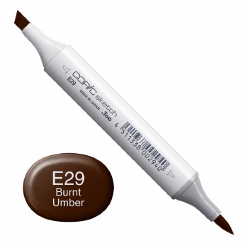 Copic Sketch E29 Burnt Umber