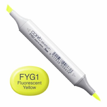 Copic Sketch FYG1 Fluorescent Yellow