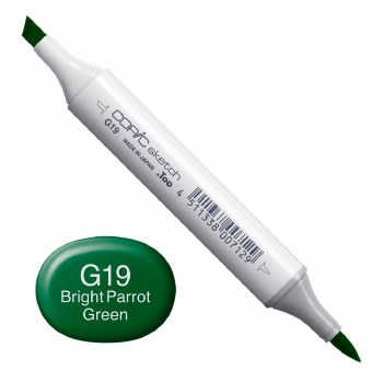Copic Sketch G19 Bright Parrot Green