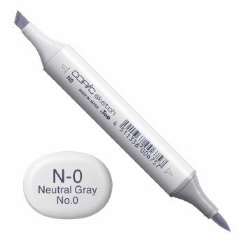 Copic Sketch N0 Neutral Gray 0