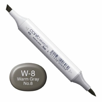 Copic Sketch W8 Warm Grey 8