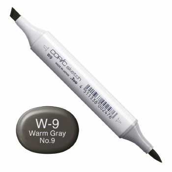 Copic Sketch W9 Warm Grey 9