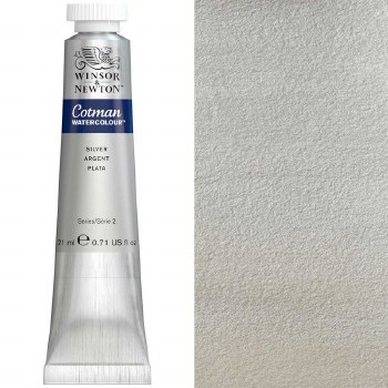 Winsor & Newton Cotman Watercolour 21ml Silver