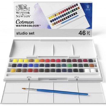 COTMAN 45 HALF PAN STUDIO SET