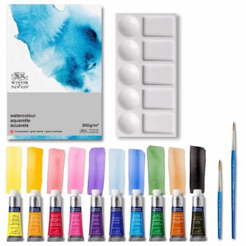 Cotman Watercolour Cardboard Box Set