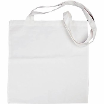 Cotton Shopping Bag Extra Long Handle
