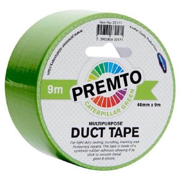 Duct Tape Caterpillar Green 48mmx9m