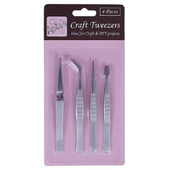 Craft Tweezer Set 4