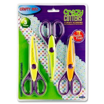 Crafty Bitz 3 Crazy Cutter Scissors
