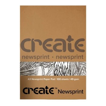 Create Newsprint Pad A3