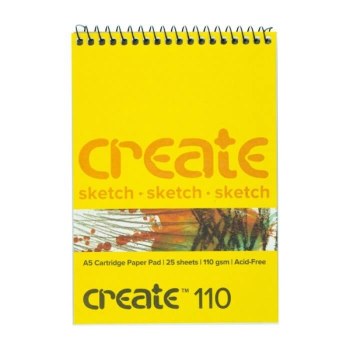 Create Cartridge Spiral A5 110gsm