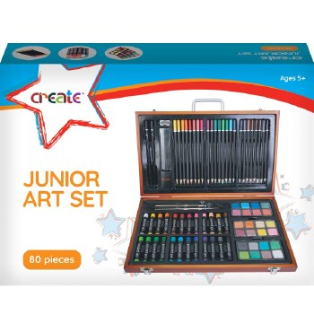 Create Junior Wooden Art Box Set