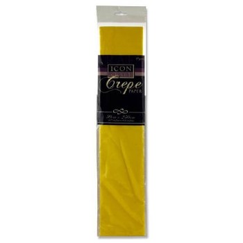 Crepe Paper Yellow(Icon Brand)