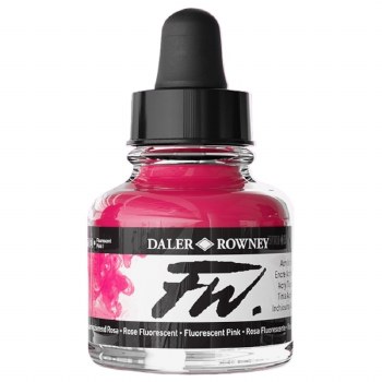 Daler Rowney FW Ink 29.5ml Fluorescent Pink