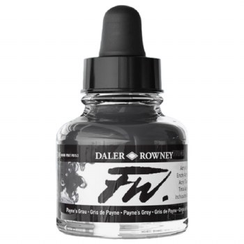 Daler Rowney FW Ink 29.5ml Paynes Grey