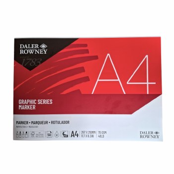 DALER ROWNEY MARKER PAD A4