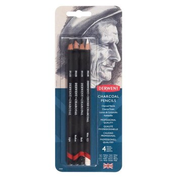Derwent Charcoal Blister 4