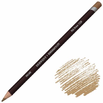 Derwent Coloursoft Pencil - Pale Brown C530